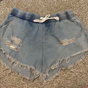 Boutique jean shorts